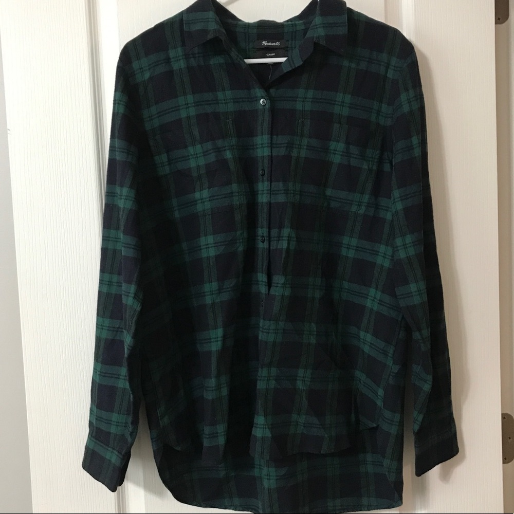 NWT Madewell flannel